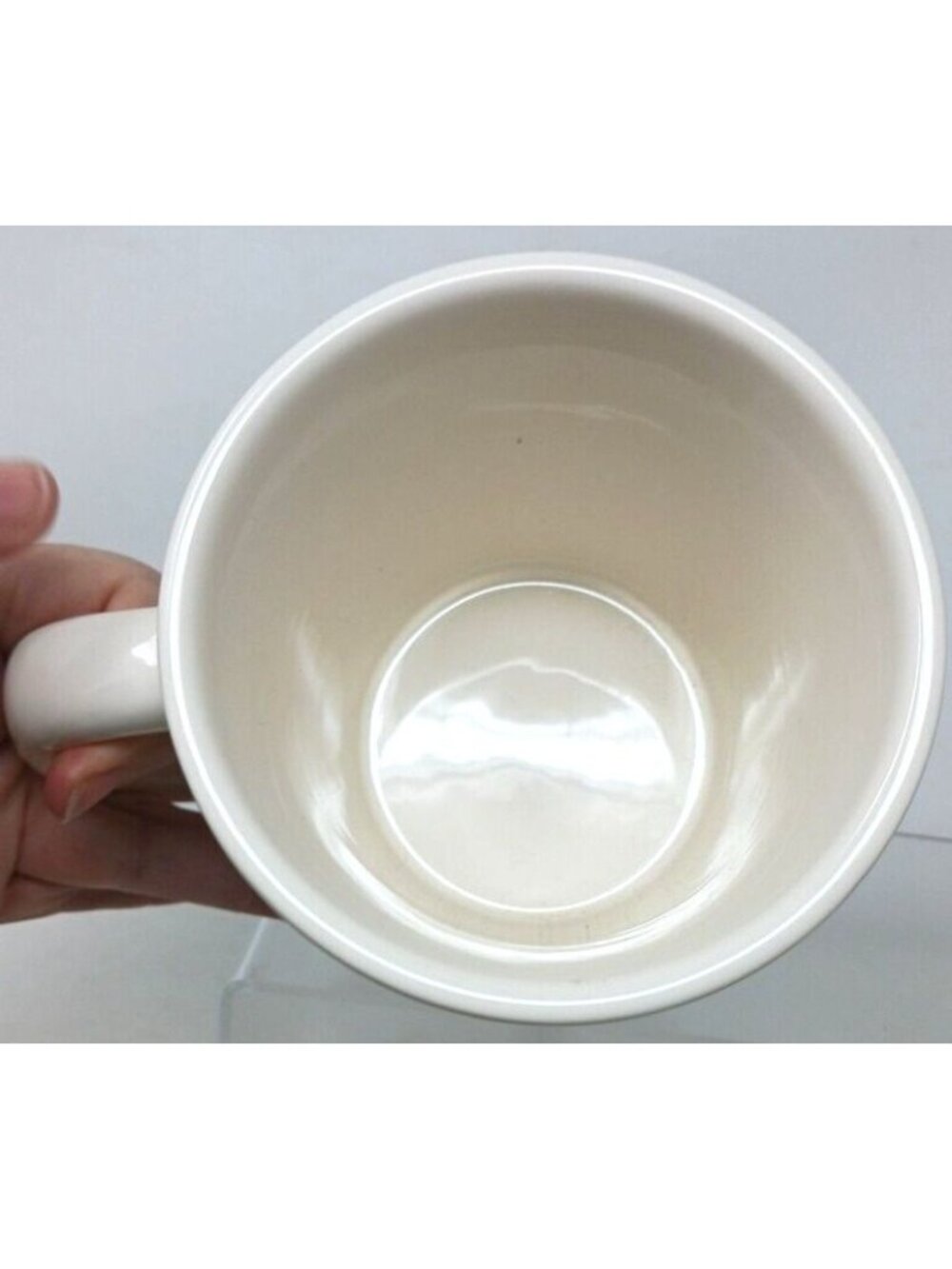 Ceramic Christmas Mug by Magenta Santa Building Sled Large Cup Happy Holidays S7 - Picture 7 of 8